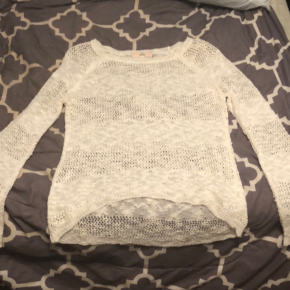 Pink Republic White Sweater